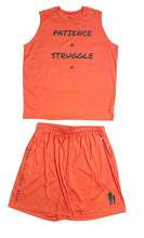 Load image into Gallery viewer, Legacy and Success, What is your why Muscle Shirt and short set
