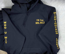 Load image into Gallery viewer, Custom Masonic Hoodie
